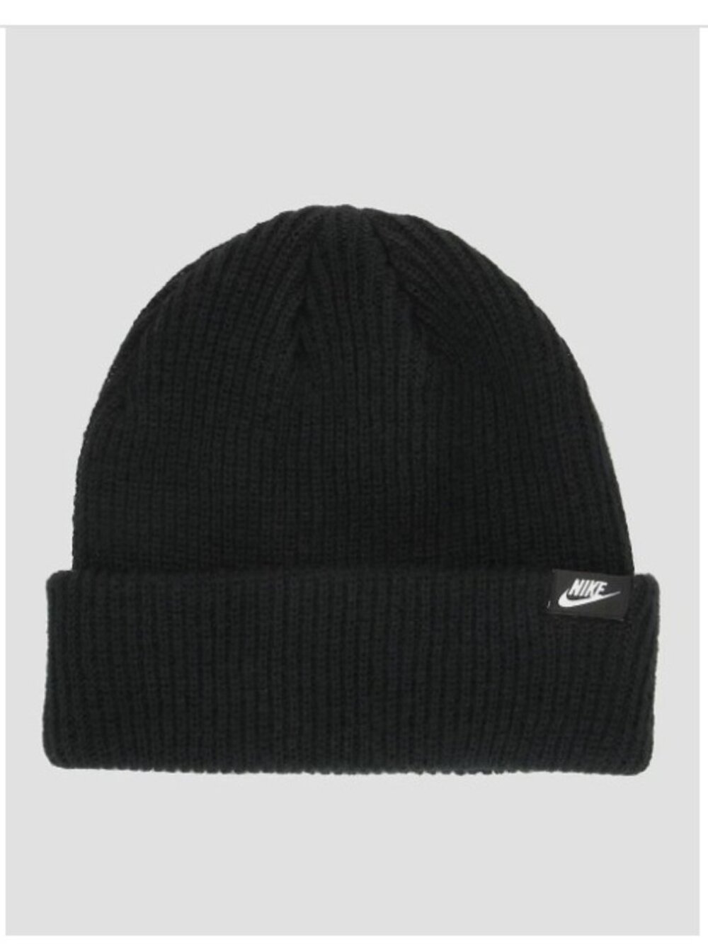 Nike Terra Futura Knitted Beanie Black One Size Unisex Adults Casual Winter Hat